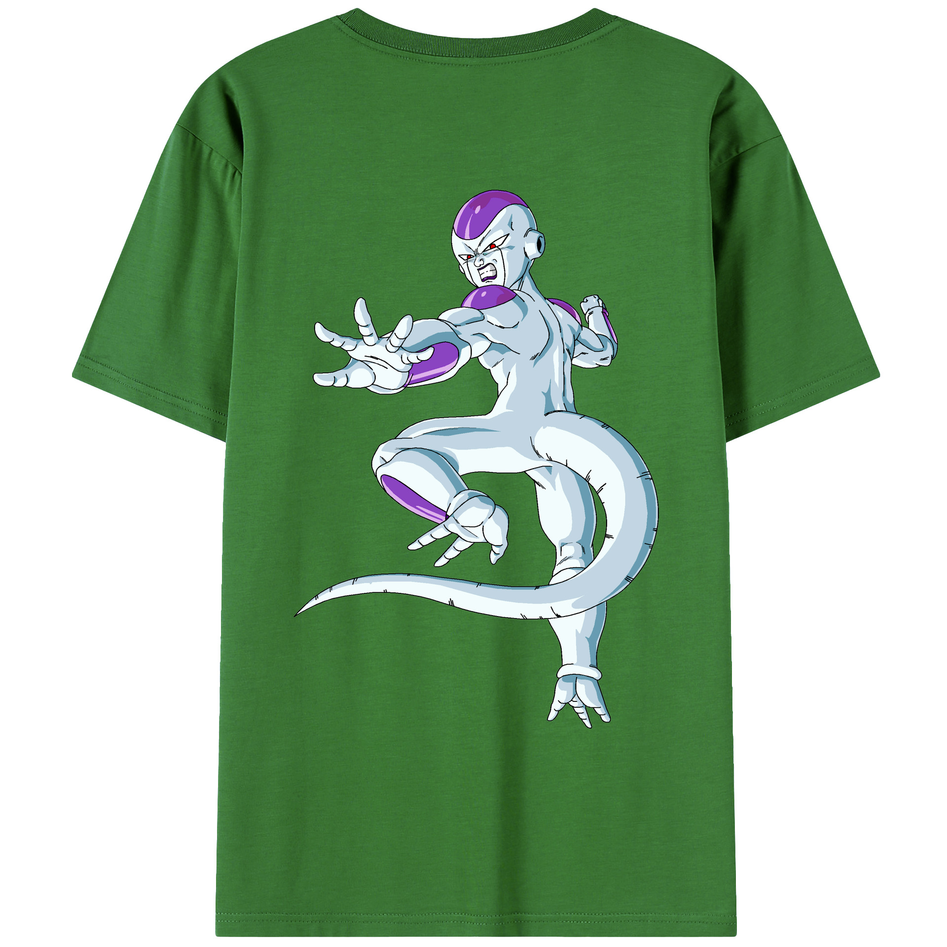 （画像用） ドラゴンボール フリーザ DRAGON BALL Frieza レディース半袖Tシャツ(バックプリント)